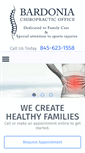 Mobile Screenshot of bardoniachiropractic.com
